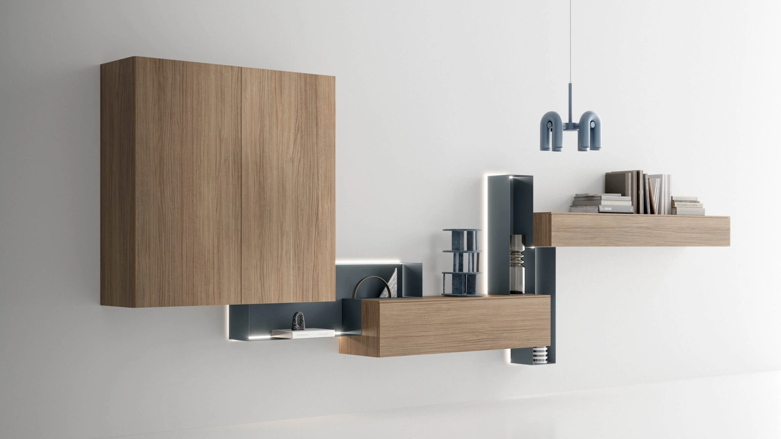 Mensola Aqua in metallo di SantaLucia