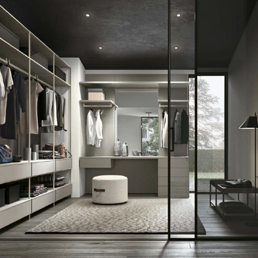 Cabina Armadio Cremagliera GH9025 di Abitare Mobilstella