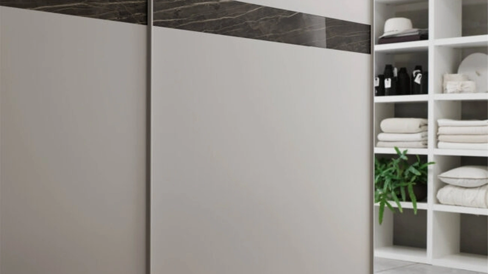 Armadio con anta scorrevole Fast di Maronese