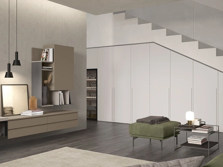 Armadio Mansardato L121 di Colombini Casa