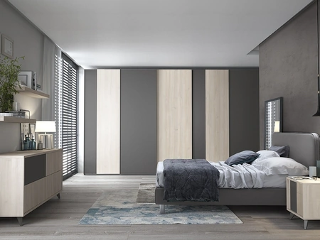 Armadio Sector e Linear A06 di Colombini Casa