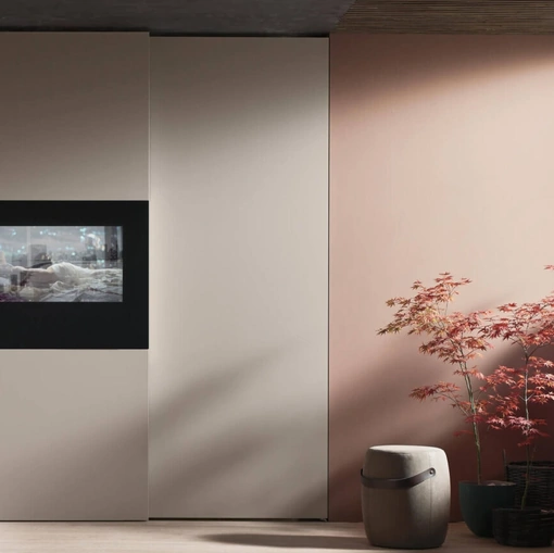 Armadio con TV Wallblog3 di Maronese