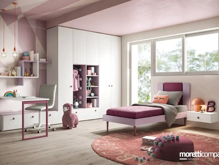 Cameretta componibile K112 di Moretti Compact Camerette
