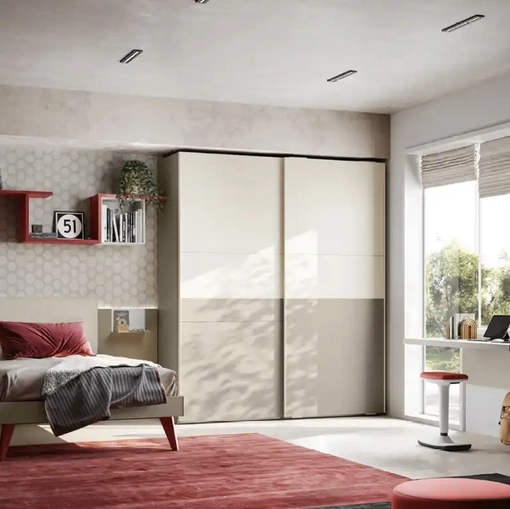 Cameretta per ragazzi Y107 di Moretti Compact Camerette