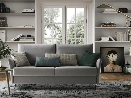 Divano letto lineare Vintage di Confort Line