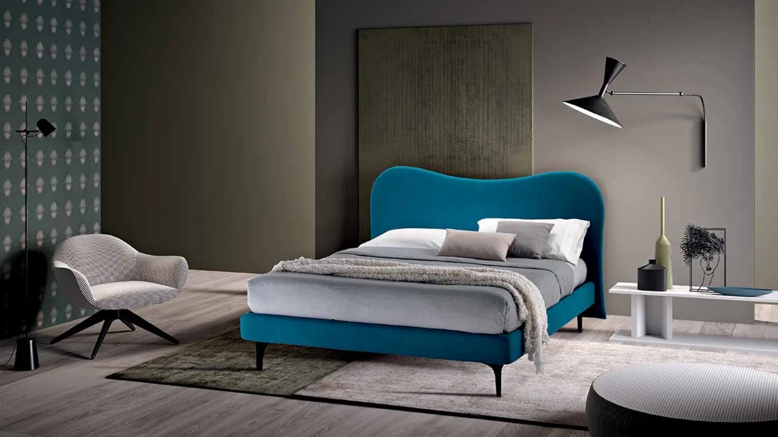 Letto Gemelli Plain di Cosmo Letti