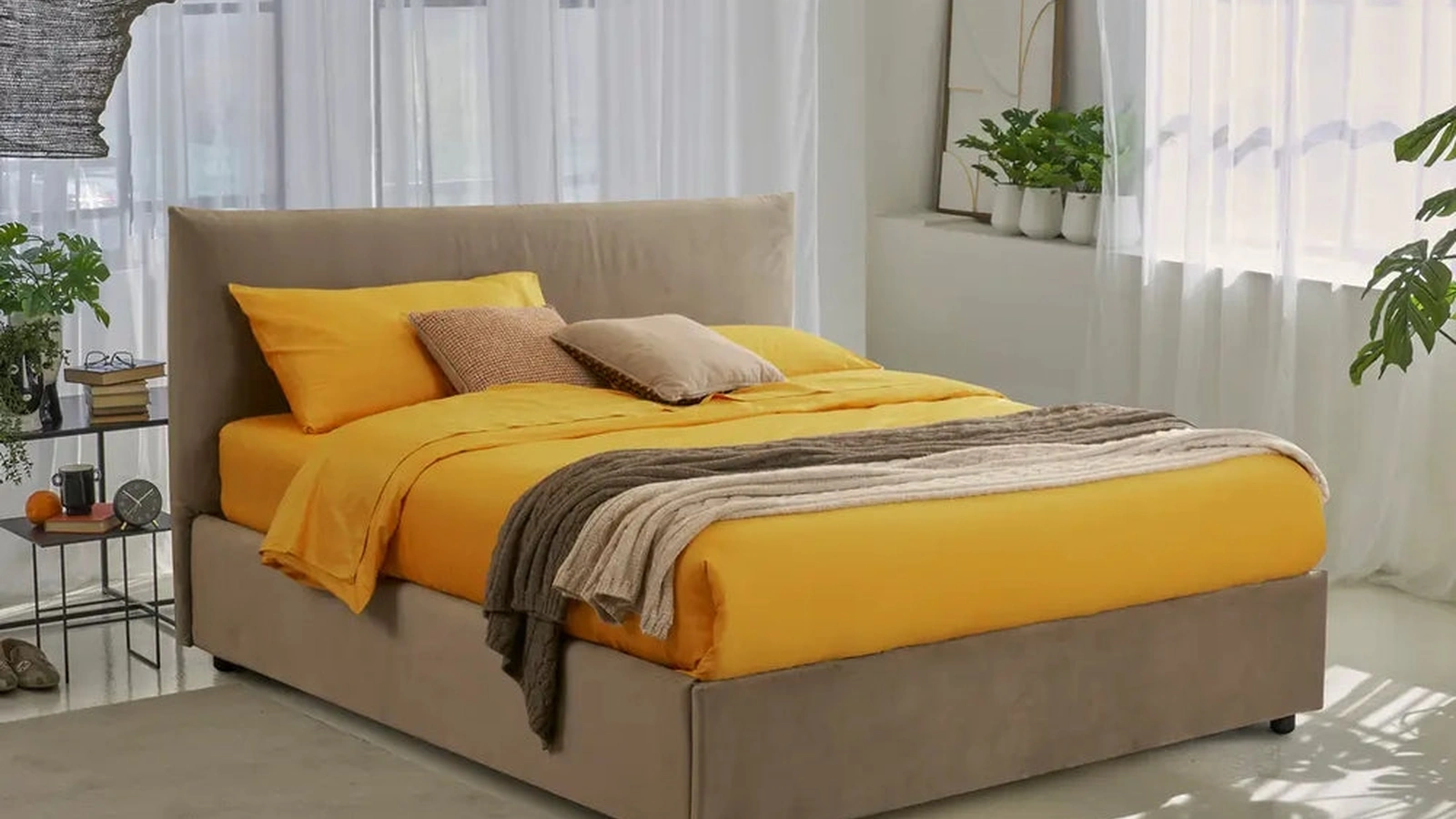 Letto Egon Start con contenotire integrato di Dorelan Letti