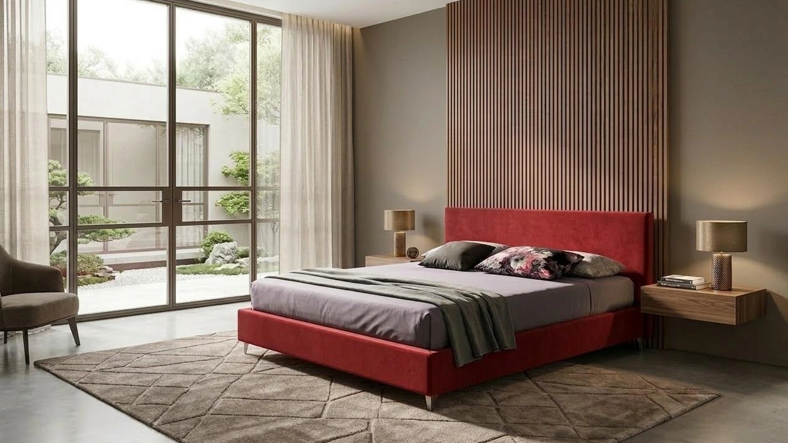 Letto Matrimoniale Idea di Confort Line