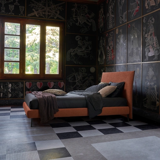 Letto imbottito Jackson di Dorelan Letti