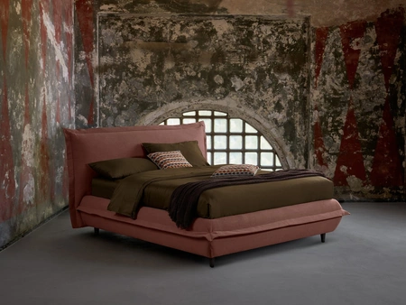 Letto imbottito Keit di Dorelan Letti