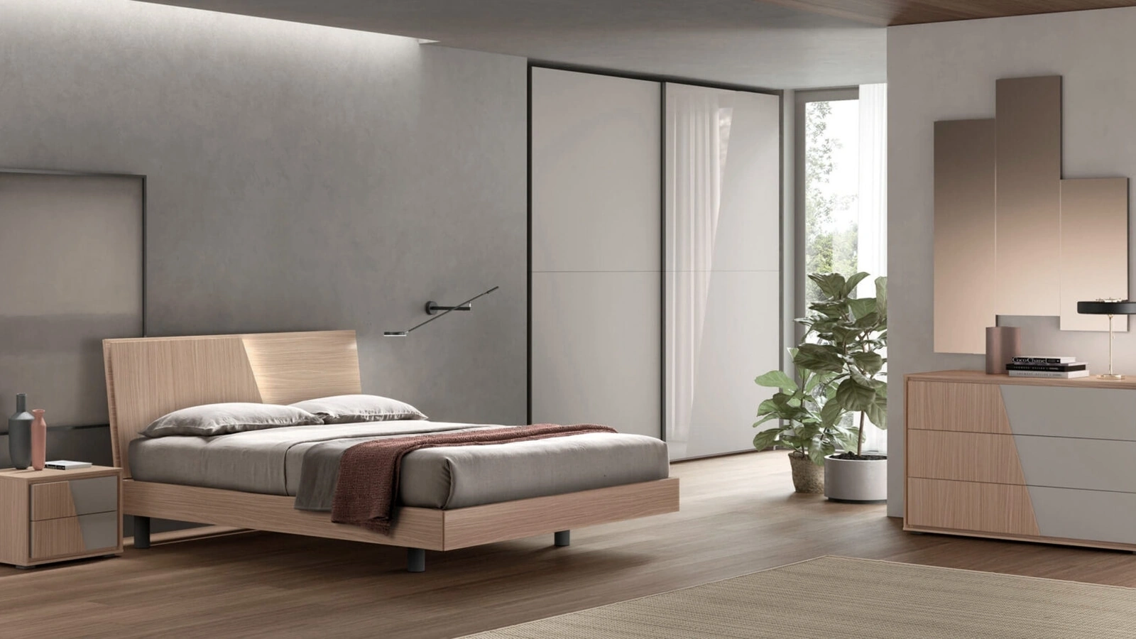 Letto Slide con testiera di Maronese
