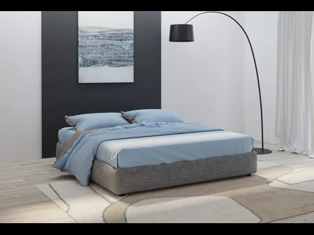 Letto sommier Nido in tessuto imbottito di Giessegi