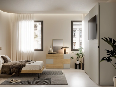 Letto moderno Fohn di SantaLucia