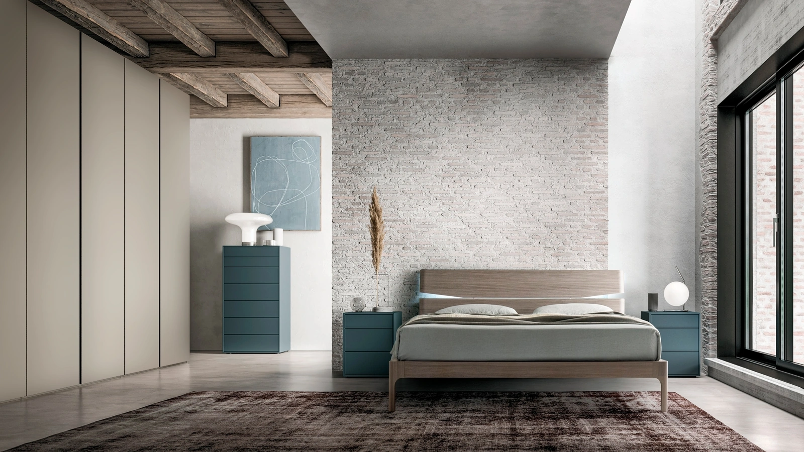 Letto matrimoniale Grecale di SantaLucia