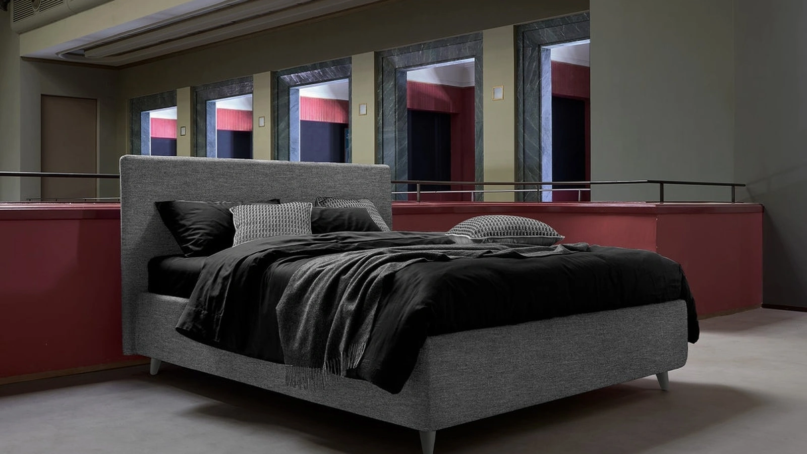 Letto Sirio con box contenitore di Dorelan Letti