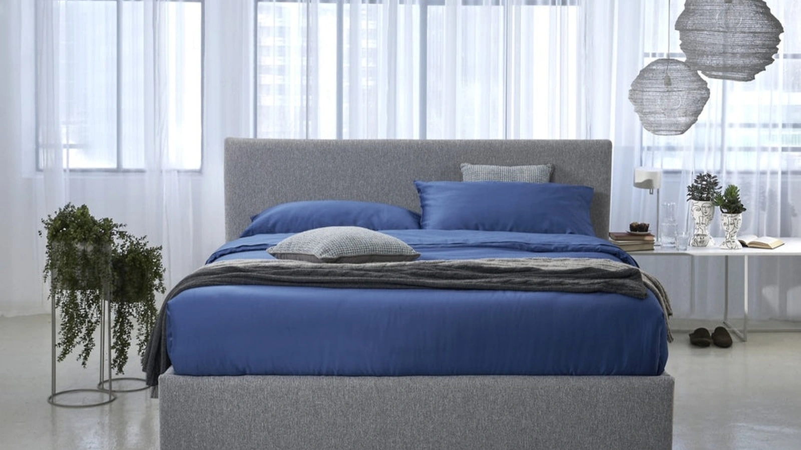 Letto Sirio Start con contenotire integrato di Dorelan Letti