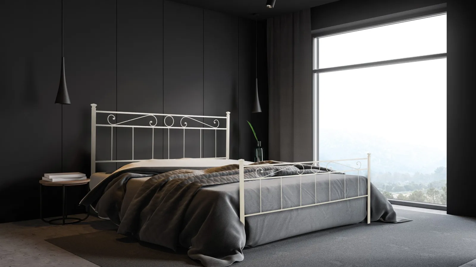 Letto in ferro battuto Tevere di Florentiabed