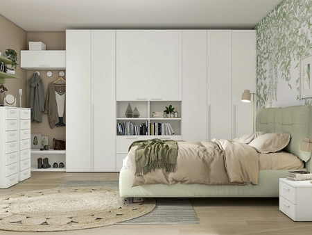 Letto imbottito Volo Kiss di Colombini Casa