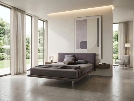 Letto imbottito Zenith di Confort Line