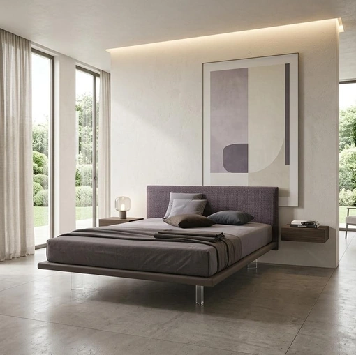 Letto imbottito Zenith di Confort Line