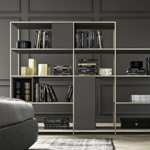 Libreria divisoria Gabbia GH5035 di Abitare Mobilstella