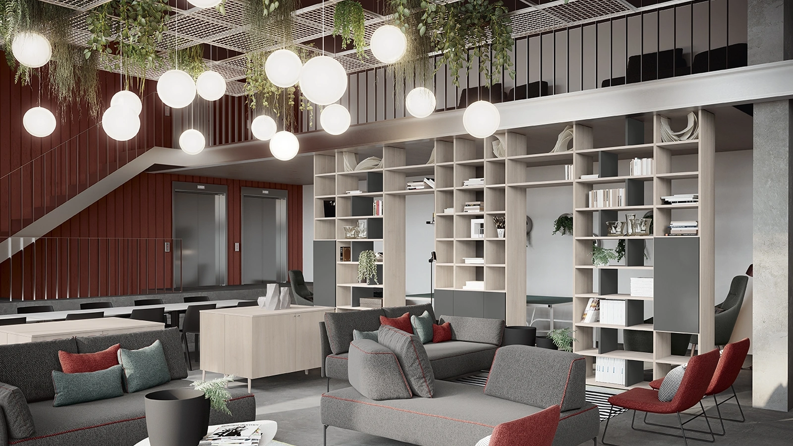 Libreria Golf Infinity R04 di Colombini Casa