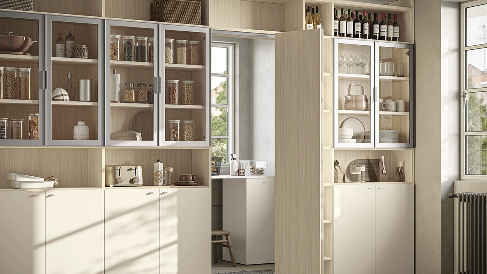 Libreria Golf Infinity U01 di Colombini Casa