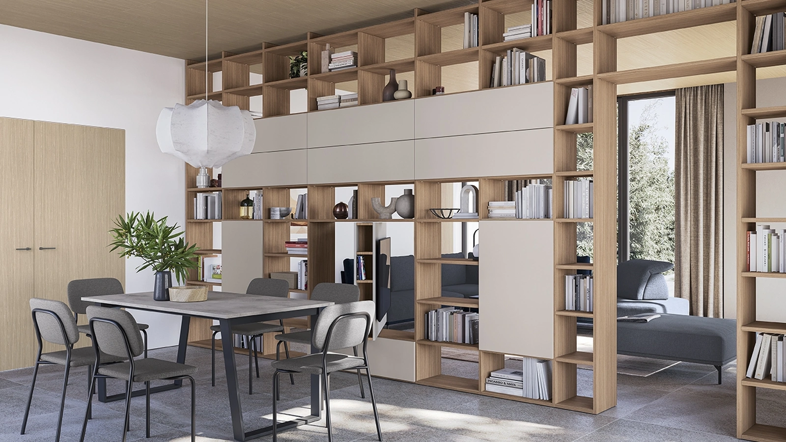 Libreria Infinity L04 di Colombini Casa