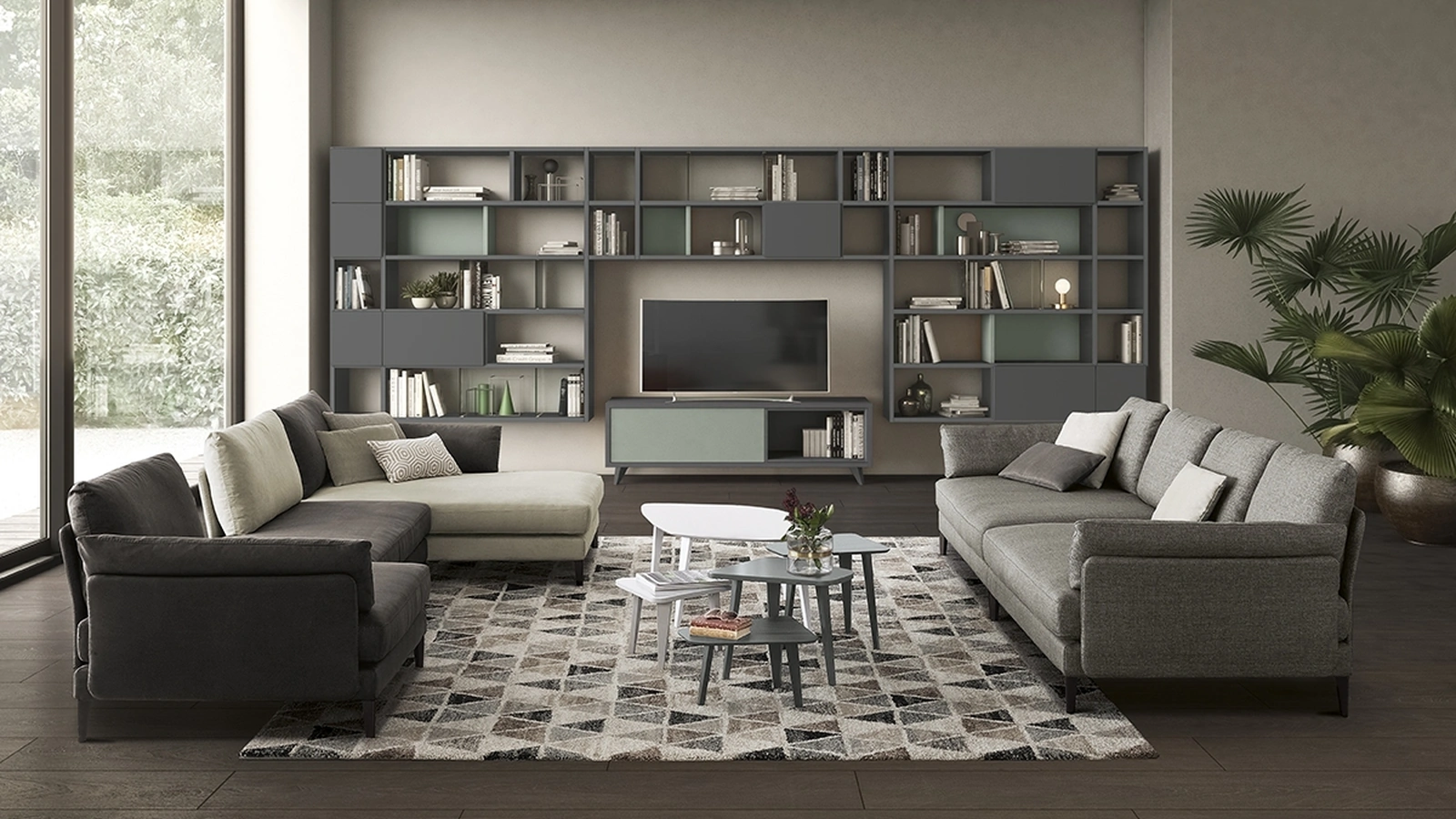 Libreria Infinity L06 di Colombini Casa