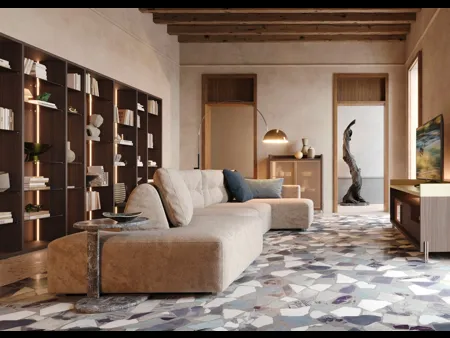 Libreria a muro LV703 di Giessegi