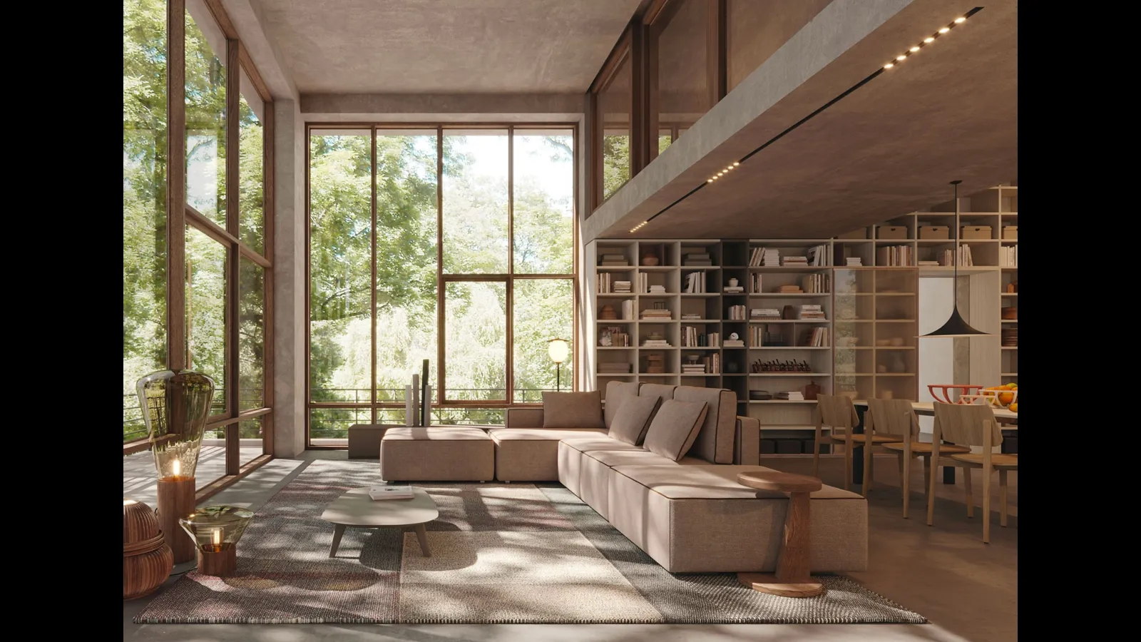 Libreria componibile LV711 di Giessegi