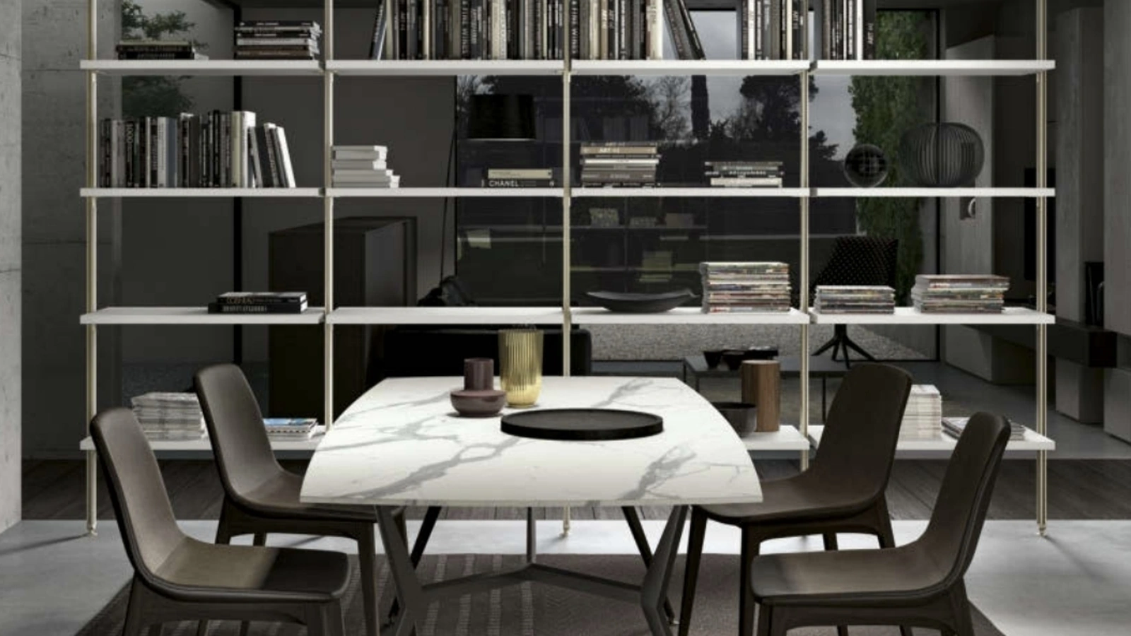 Libreria Light System GH1005 di Abitare Mobilstella