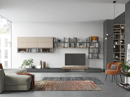 Parete Attrezzata Night & Day L20 di Colombini Casa