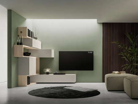 Parete Attrezzata Pratico PTG409 di SantaLucia