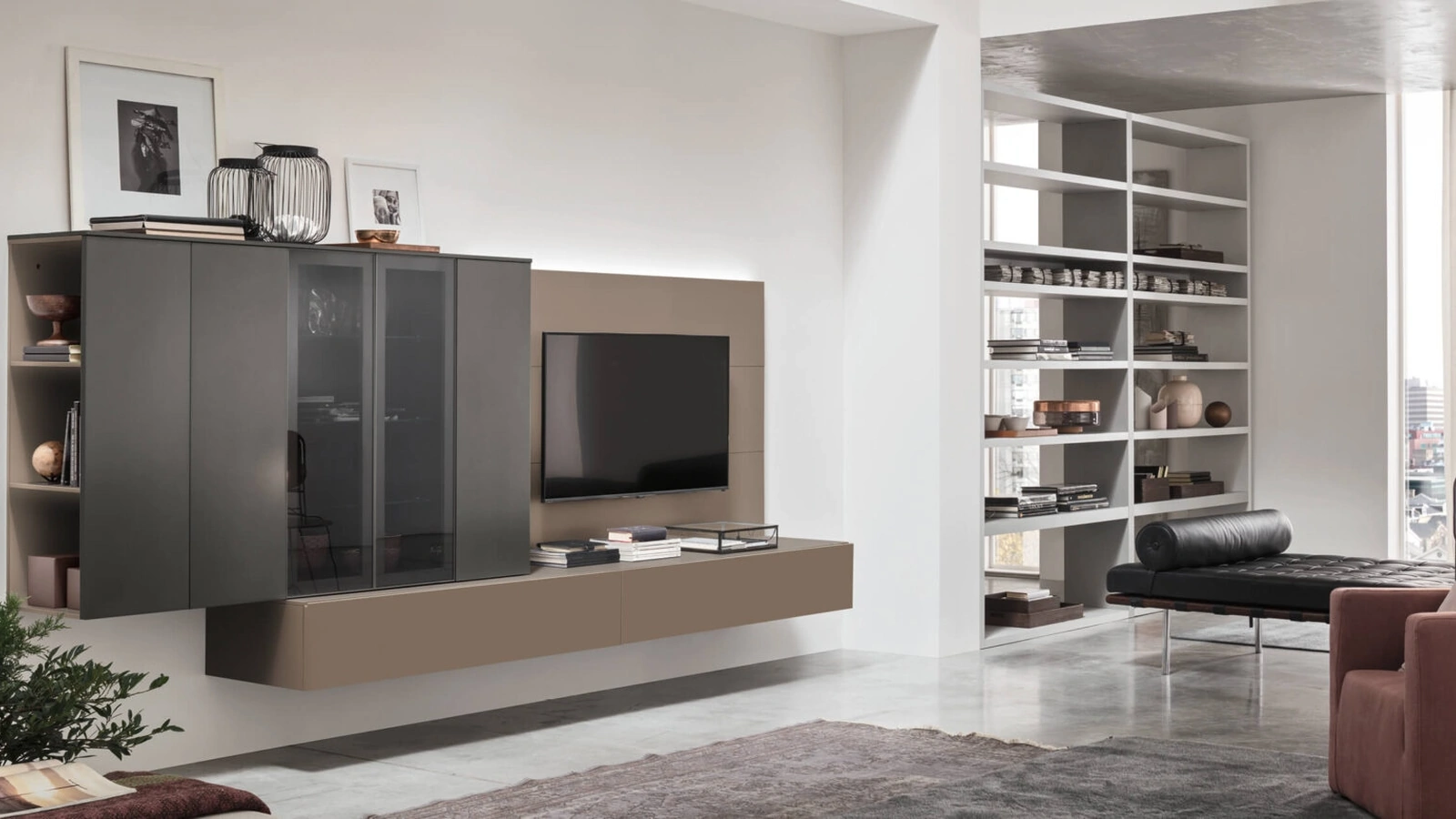 Parete Attrezzata Unix Comp SU2113 di Maronese