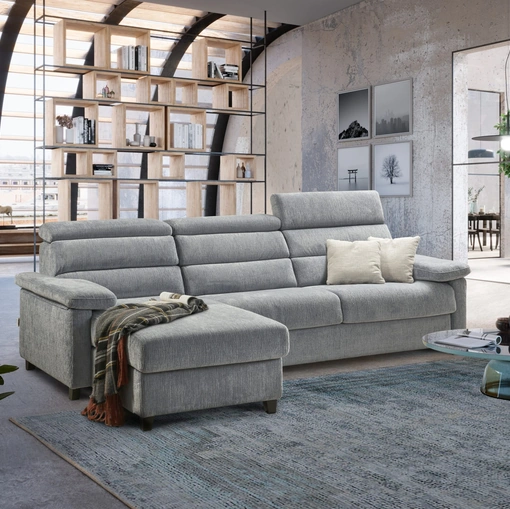 Divano Letto con penisola Pablo de Il Benessere