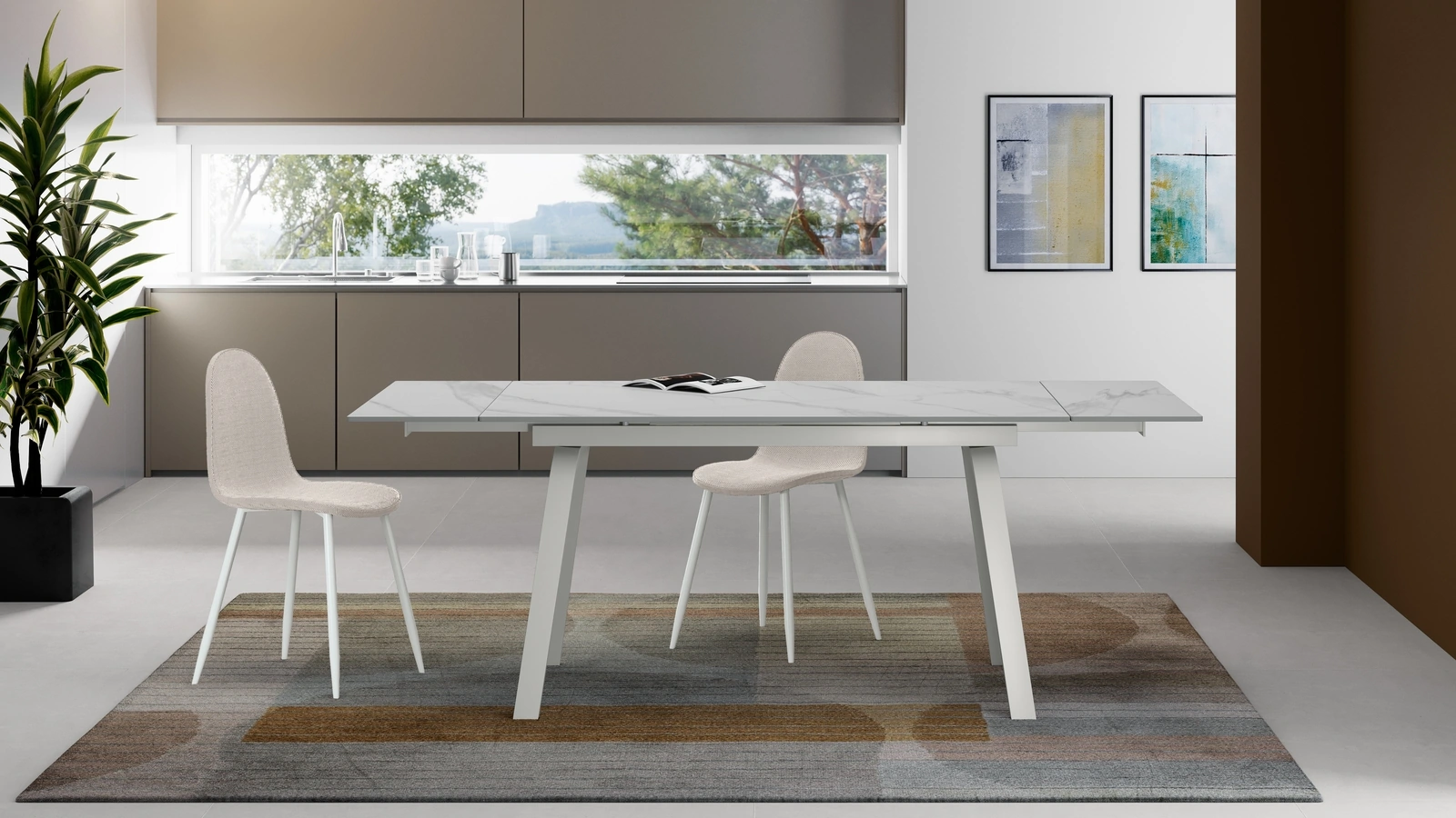 Tavolo allungabile Dylan di Stones