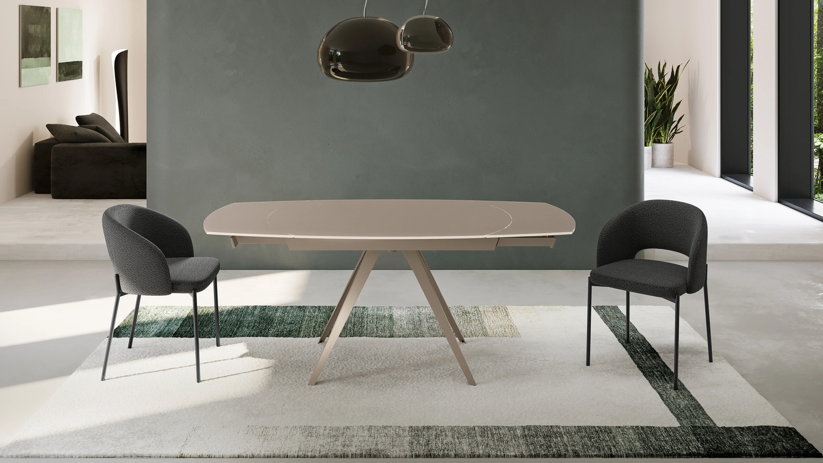 Tavolo Kyoto 120 Glass di Stones