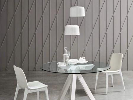 Tavolo rotondo Run di Maronese