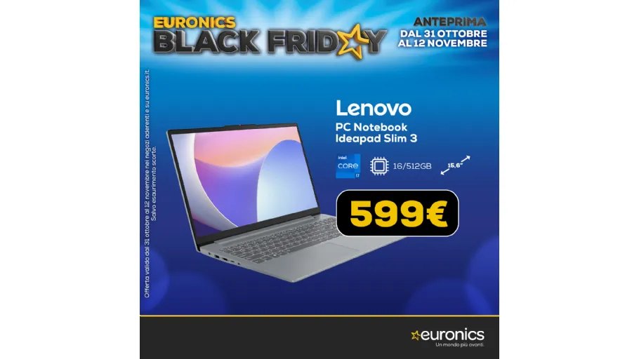 Black Friday Euronics Siena