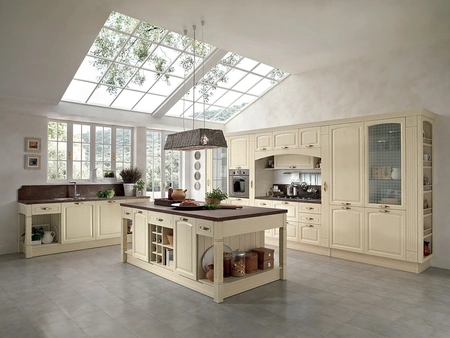 Cucina Classica con isola Mida 03 di Colombini Kitchen