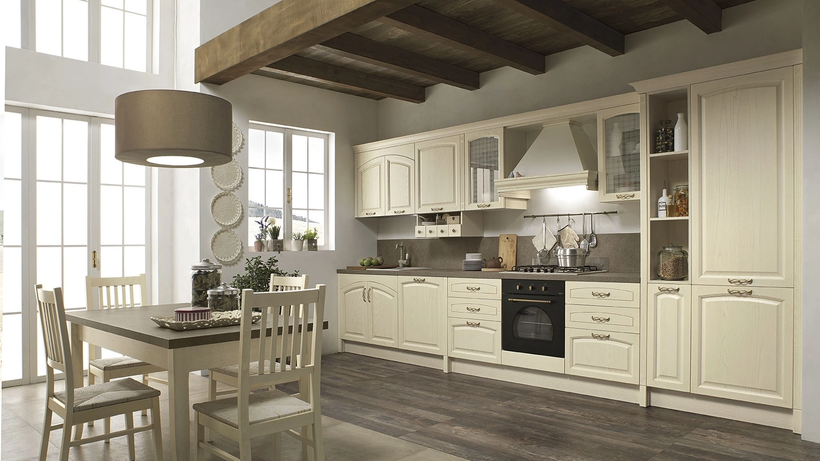Cucina Classica lineare Mida 09 di Colombini Kitchen