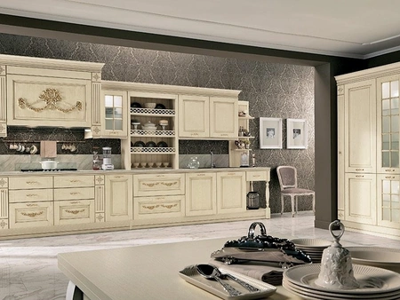 Cucina Classica ad angolo Opera 05 di Colombini Kitchen