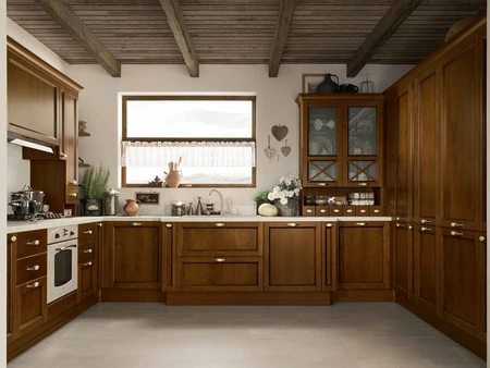 Cucina Classica angolare Sinfonia 01 di Colombini Kitchen