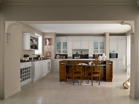 Cucina Classica con isola Sinfonia 02 di Colombini Kitchen