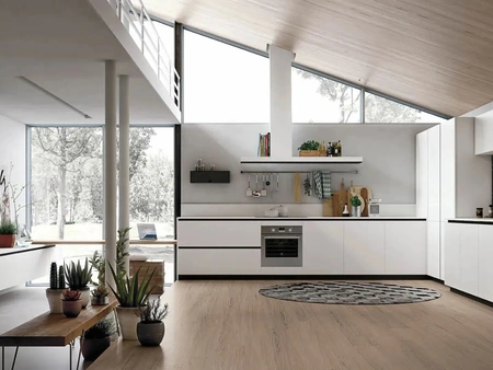 Cucina Moderna angolare Color Trend 05 di Stosa