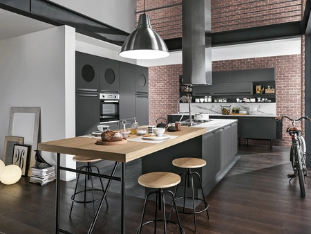 Cucina Moderna con isola Isla 01 di Colombini Kitchen