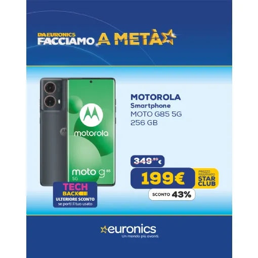 Euronics Star Days dal 22 Maggio