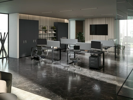 Scrivania Operativa Loft anello chiuso di Colombini Office