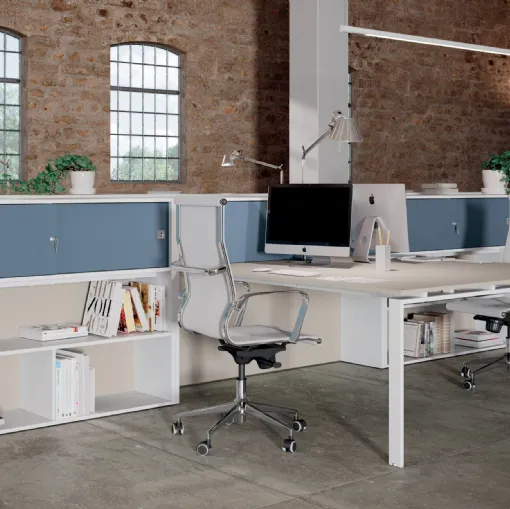 Scrivania Operativa Loft Underground 02 di Colombini Office